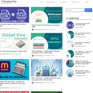 Sold OUT | TheGalaxyBlogs.Com | Old Adsense Approved Website for Sell